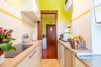 Cucina o angolo cottura di GuestHost - Parma Cozy Studio near the Hospital
