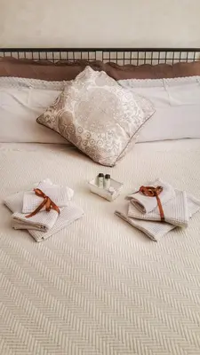 Letto o letti in una camera di Relax nella Natura