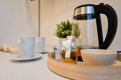 Set per la preparazione di tè e caffè presso Villa Sofia