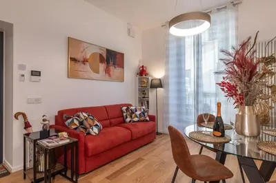 Area soggiorno di Palazzo Cavour, 34 - Luxury Suite Cardo