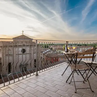 Attico elegante con terrazza panoramica