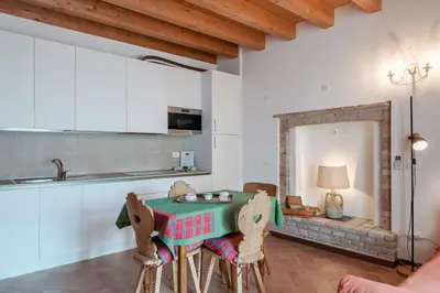 Cucina o angolo cottura di Agriturismo Cascina Tavolette