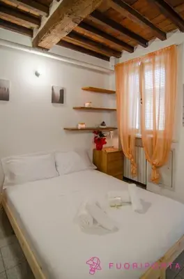 Letto o letti in una camera di FuoriPorta Affitti Brevi - Bixio 123