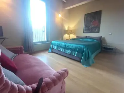 Letto o letti in una camera di Agriturismo CASA VIOLE