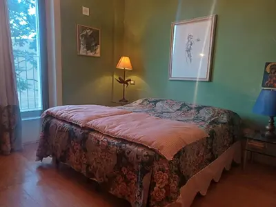 Letto o letti in una camera di Agriturismo CASA VIOLE