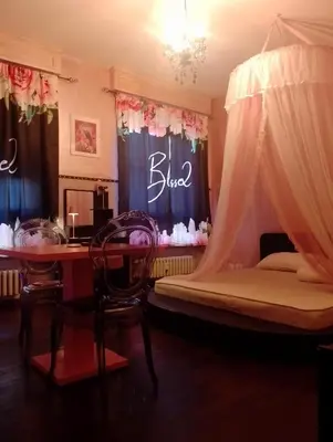 Letto o letti in una camera di Spa suite Parma