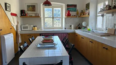 Cucina o angolo cottura di Historical Villa The Birdhouse - Garden Views