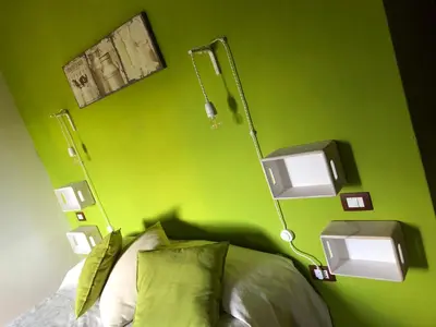 Letto o letti in una camera di Agriturismo Angiò nel Cerè