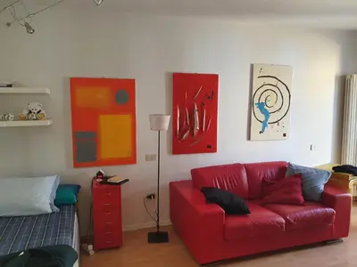Area soggiorno di A casa di Giò e Lorenzo- Appartamento via Guidelli