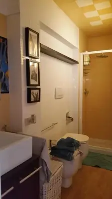 Bagno di A casa di Giò e Lorenzo- Appartamento via Guidelli