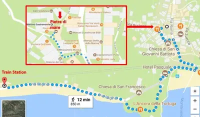 Planimetria di Pietre di Mare