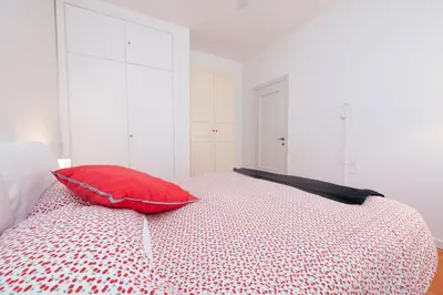 Letto o letti in una camera di 283 - Casa Margherita, a 300Metri dal Mare di Sestri Levante