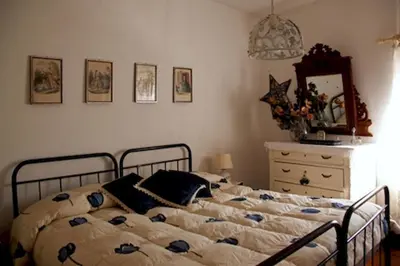 Letto o letti in una camera di Cottage Lavanda