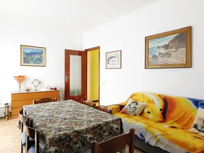 Letto o letti in una camera di Daniele's house, Levanto