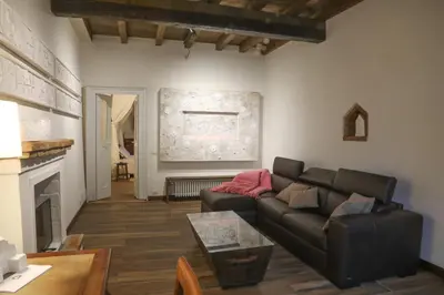 Area soggiorno di Museo Grillo Camere d'Arte, dormire nel Museo