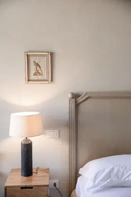Letto o letti in una camera di Le Antiche Mura 2
