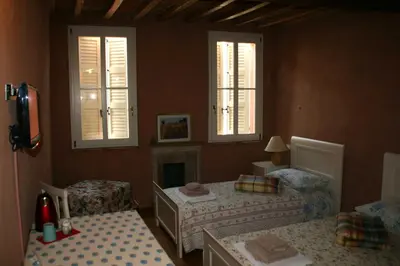 Letto o letti in una camera di Locanda Argine della Cerchia