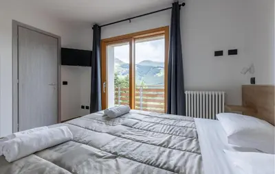 Letto o letti in una camera di Lovely Home In Passo Del Cerreto