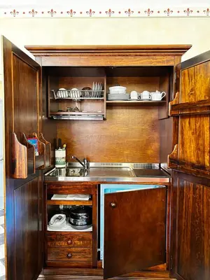 Cucina o angolo cottura di Giglio Rosso Suite