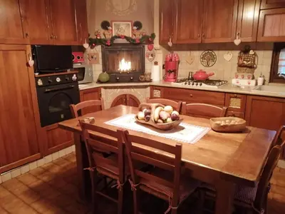 Cucina o angolo cottura di B&B La Casa di Rita