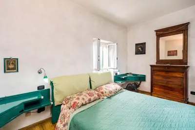 Letto o letti in una camera di 5 Terre Shuttle Villa Maremonti with Pool 8guests