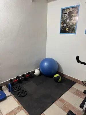 Palestra o centro fitness di Apartment with Gym