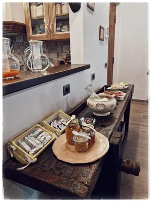 Cibo presso il bed & breakfast o nelle vicinanze