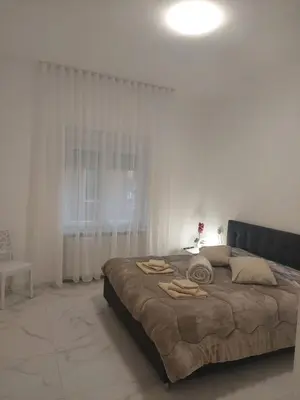Letto o letti in una camera di Casa enna