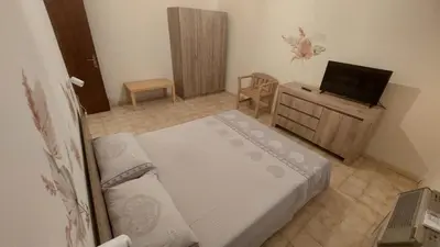 Letto o letti in una camera di Appartamento in campagna vicino autostrada Campogalliano - Carpi