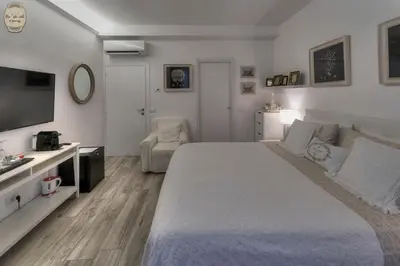 Letto o letti in una camera di Ca' Du Ale