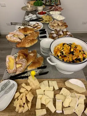 Cibo presso il bed & breakfast o nelle vicinanze