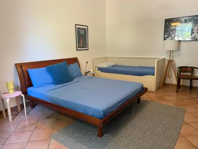 Letto o letti in una camera di Teseo