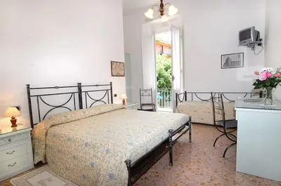 Letto o letti in una camera di Hotel Palace