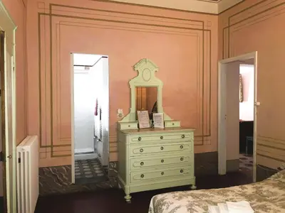 Letto o letti in una camera di Villa Maddalena - Cerrolungo