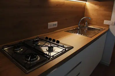 Cucina o angolo cottura di Residenza le mura