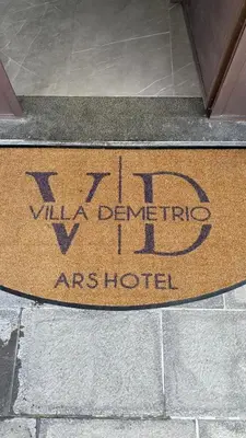 Certificato, attestato, insegna o altro documento esposto da Villa Demetrio Ars Hotel