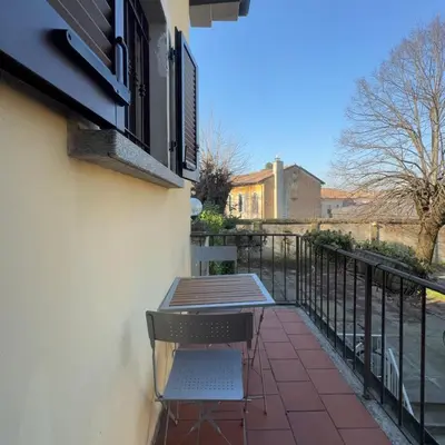 Balcone o terrazza di Cas'Ale Suites Foresteria Lombarda