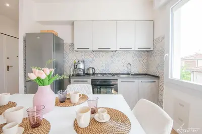 Cucina o angolo cottura di Duomo of Modena Comfortable apartment