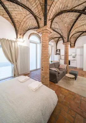 Letto o letti in una camera di Loft of Love
