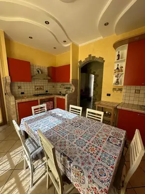 Cucina o angolo cottura di Il Tortellino Quasi in Centro Elegant Apartment