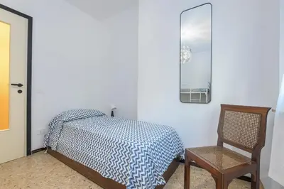 Letto o letti in una camera di 287 - Casa Dede a Deiva Marina - 300metri dal Mare e dal Centro Storico