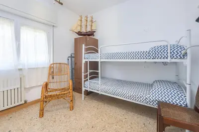 Letto o letti in una camera di 287 - Casa Dede a Deiva Marina - 300metri dal Mare e dal Centro Storico
