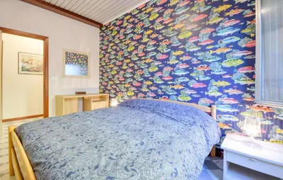 Letto o letti in una camera di 2 Bedroom Awesome Apartment In Chiavari