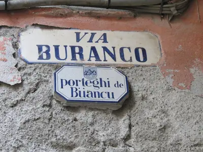 Certificato, attestato, insegna o altro documento esposto da Appartamento Buranco