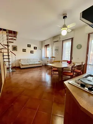 Area soggiorno di Appartamento sulla pastaia