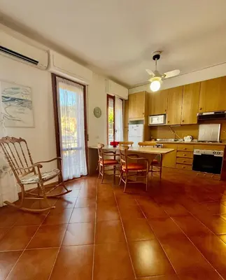 Cucina o angolo cottura di Appartamento sulla pastaia