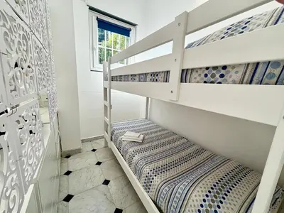 Letto o letti in una camera di Casa Alis