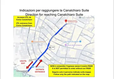 Planimetria di Canalchiaro Suite