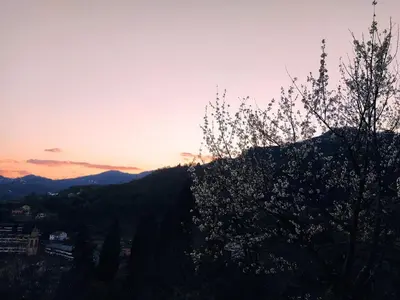 Paesaggio naturale nelle vicinanze della casa vacanze