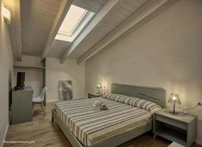 Letto o letti in una camera di La terrazza sul golfo